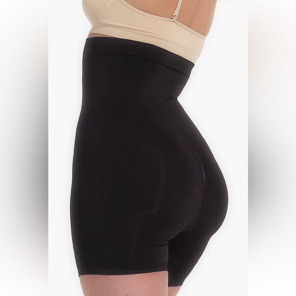 Magic Bodyfashion NEW Booty Boost High Waist Shaper Shorts in Black XXL - Picture 1 of 7